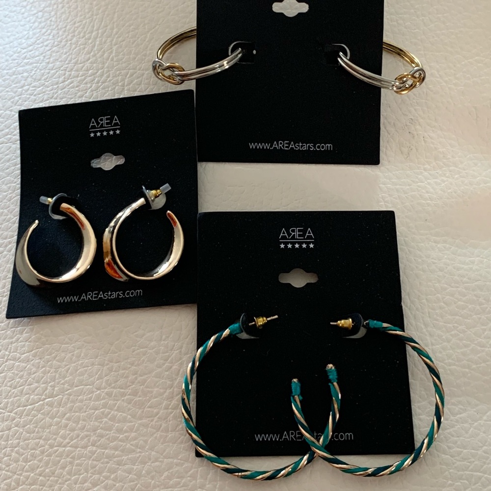 Area Stars earring bundle